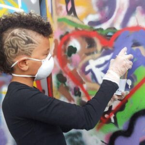 Graffiti workshop bij Spatzuiver