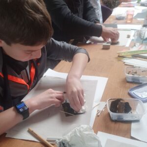 Workshop etsen bij Esther Datema