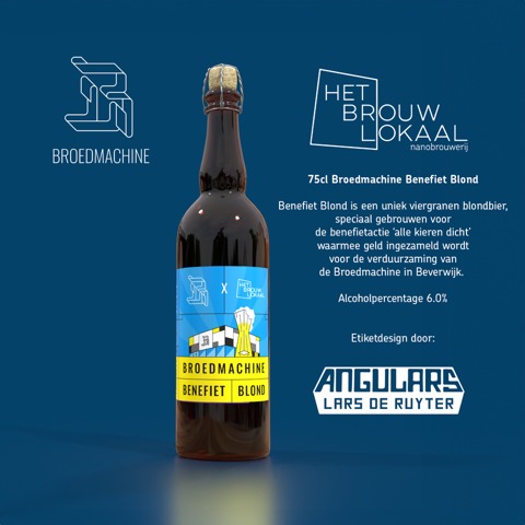 Broedmachine Benefiet Blond 75cl - Brouwlokaal - Afbeelding 2
